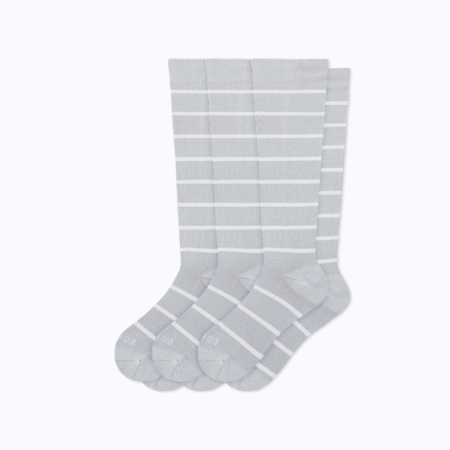 Knee-High Compression Socks – 3 Pack Stripes