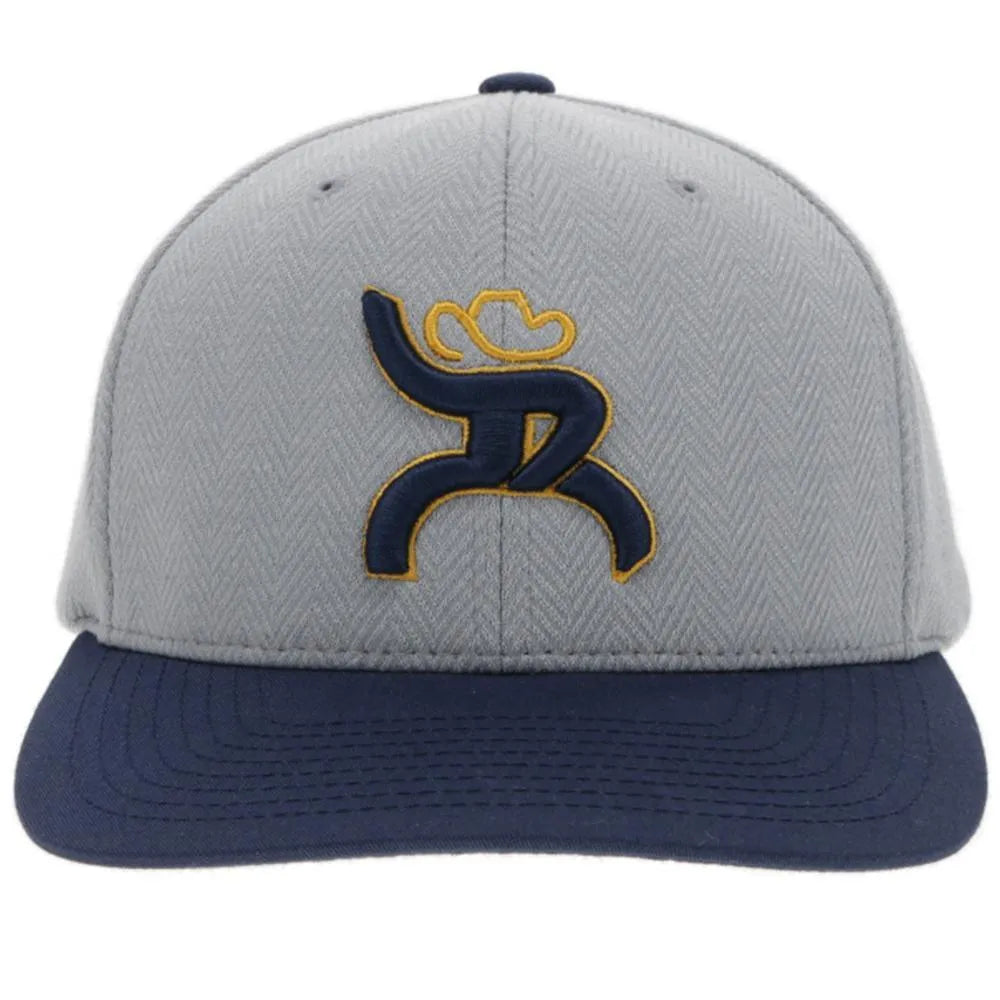 HOOey Hawk Roughy (Grey/Navy) - Ball Cap