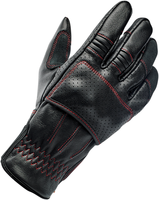 BILTWELL Borrego Gloves - Redline - XL 1506-0108-305