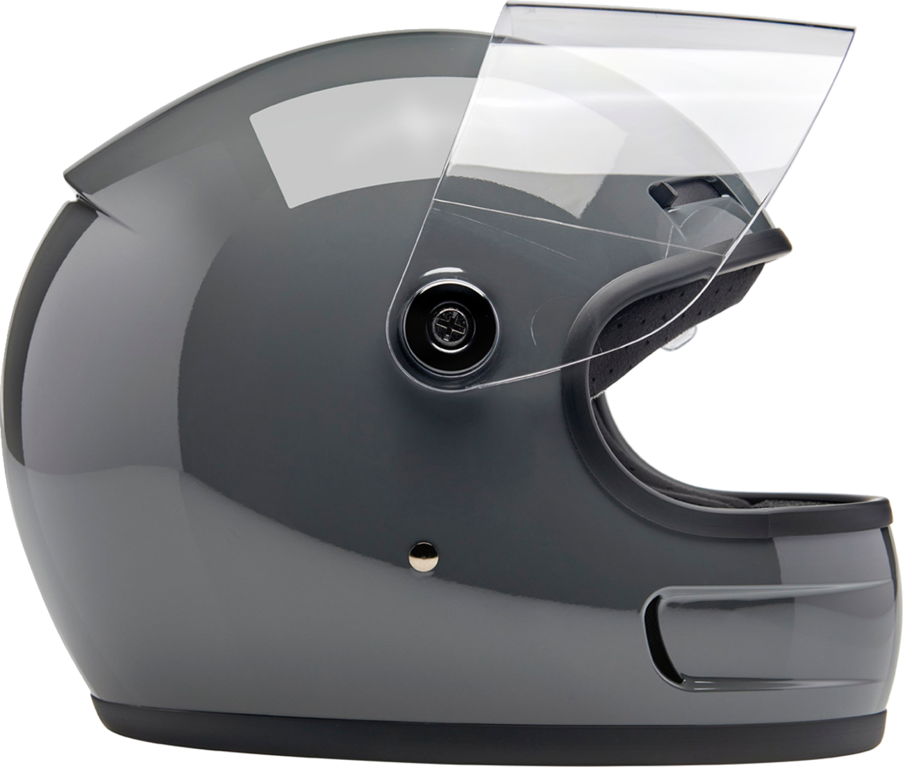 BILTWELL Gringo SV Helmet - Gloss Storm Gray - Medium 1006-109-503