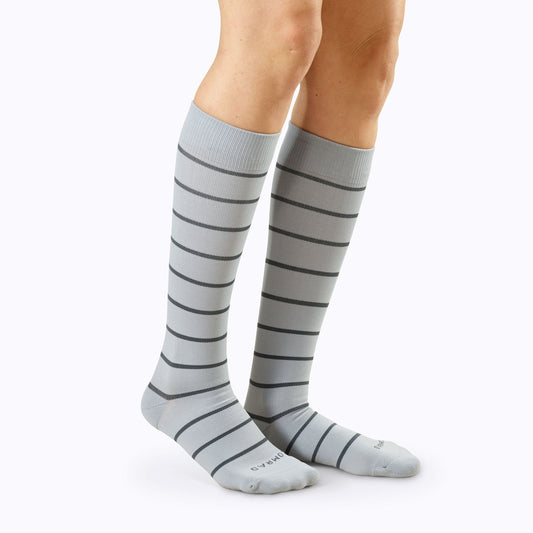 Knee-High Compression Socks – 4 Pack Stripes