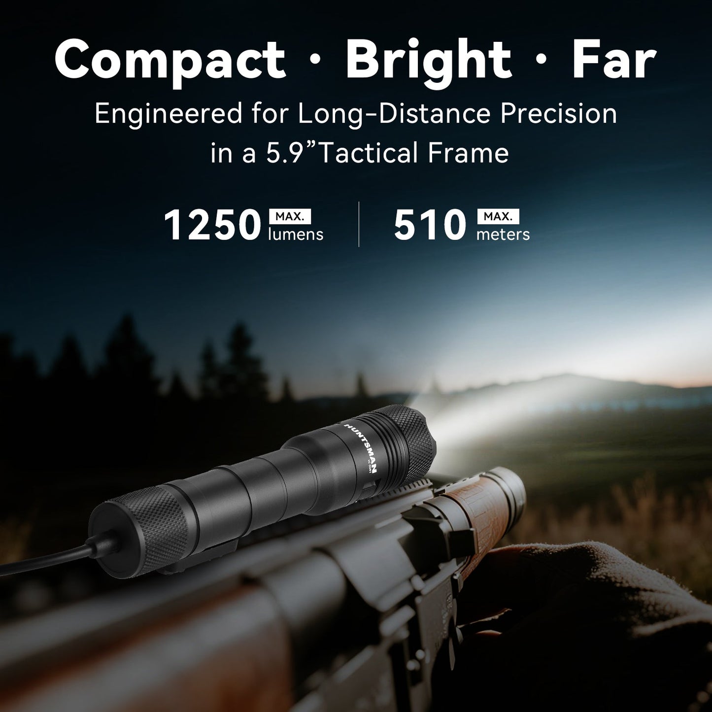 Huntsman - 1250 Lumen Tactical WML Package