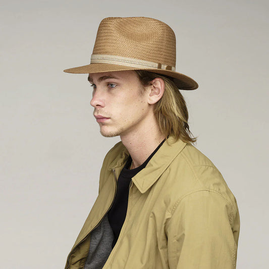 Bailey Kilgore - Straw Fedora Hat (Closeout)
