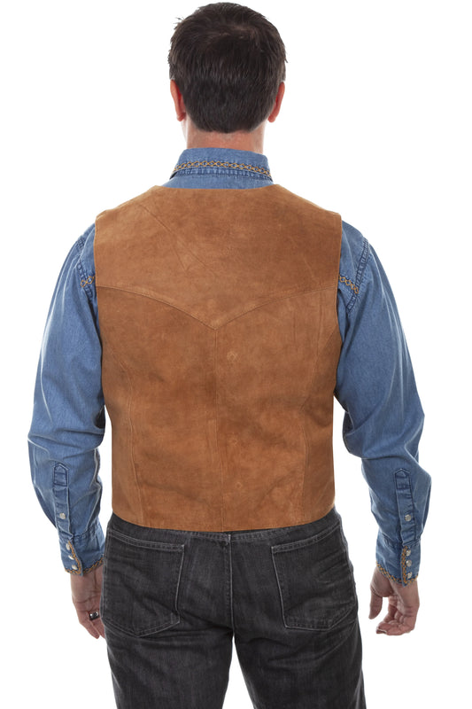 Scully Open Range (507 Suede Leather) – Men's Vest