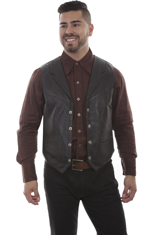 Scully Sheridan (509 Lambskin) – Men's Vest