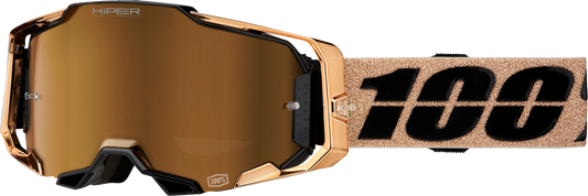 100% Armega Goggles - Bronze - HiPER Bronze Mirror 50003-00005