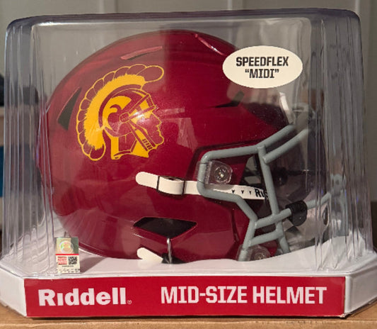 USC Trojans NCAA Mid Size SpeedFlex Helmet Helmet NCAA