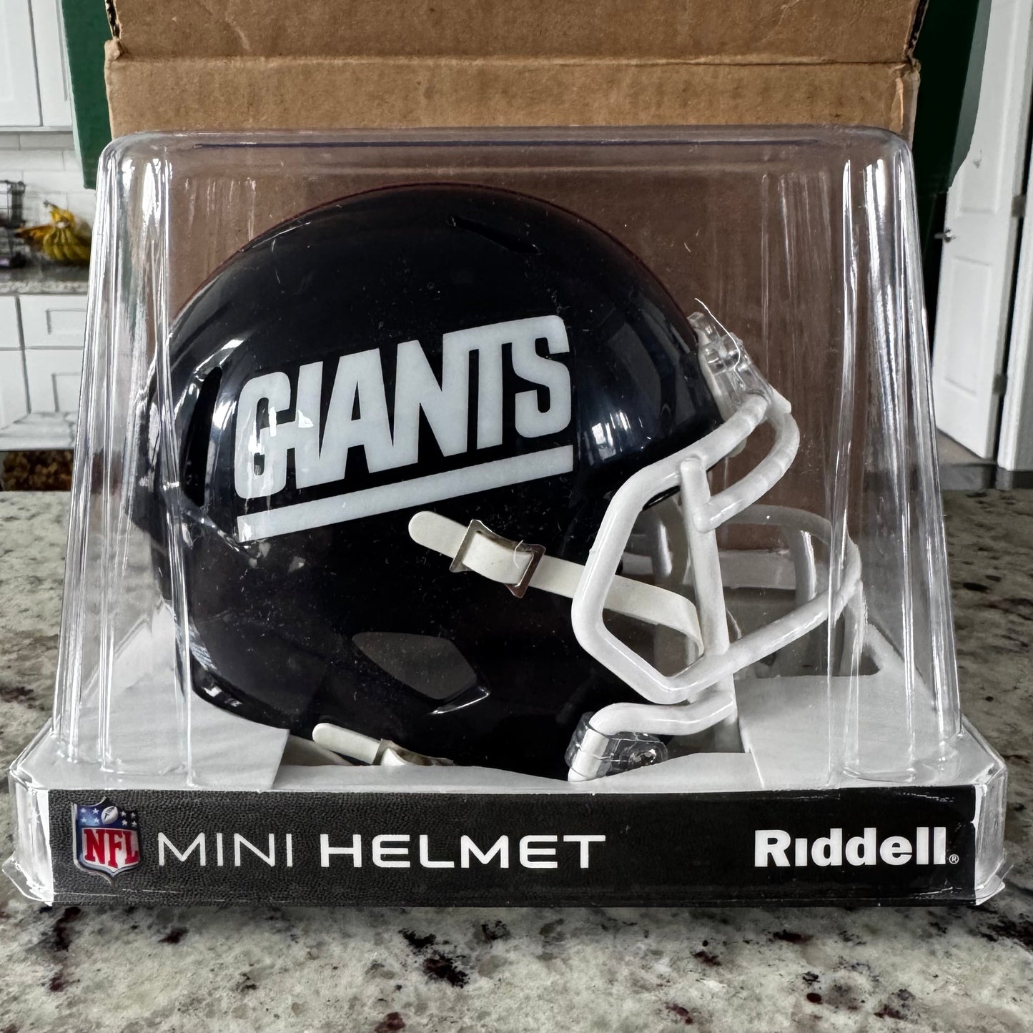 New York Giants 1981 to 1999 Riddell Mini Speed Throwback Helmet - NFL