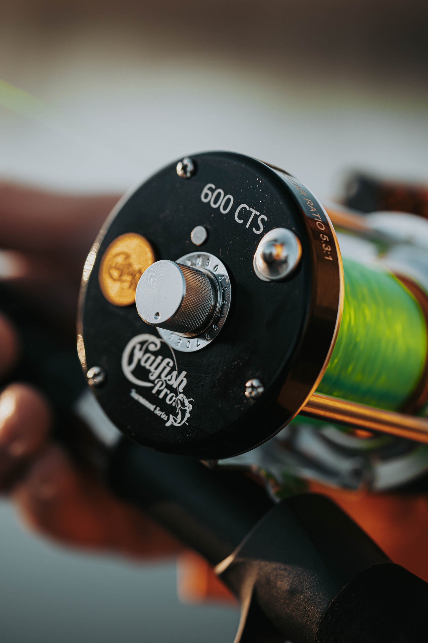 600CTS Round Baitcaster Reel