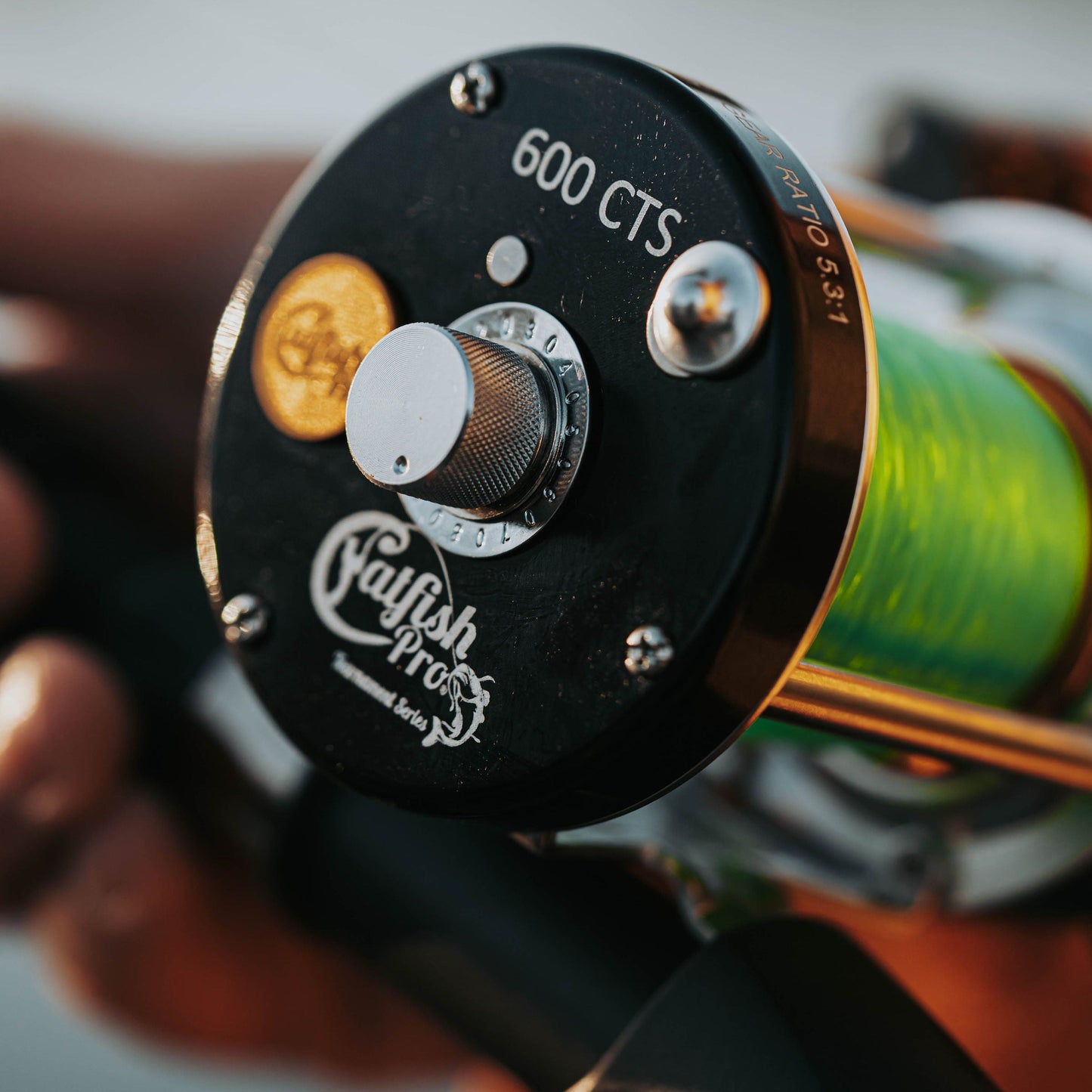 600CTS Round Baitcaster Rod and Reel Combo