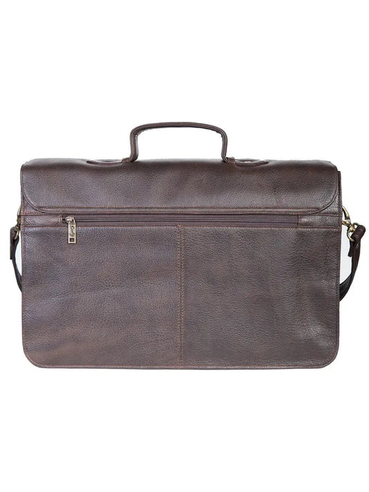 Scully Luxe Voyager - Leather Briefcase