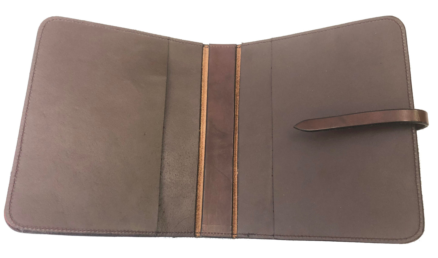 Handmade Leather Bible or Notebook Cover- Multiple Styles and Oils