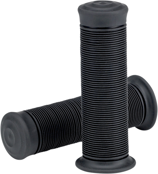 BILTWELL Grips - Kung Fu - 1" - Black 6701-0101