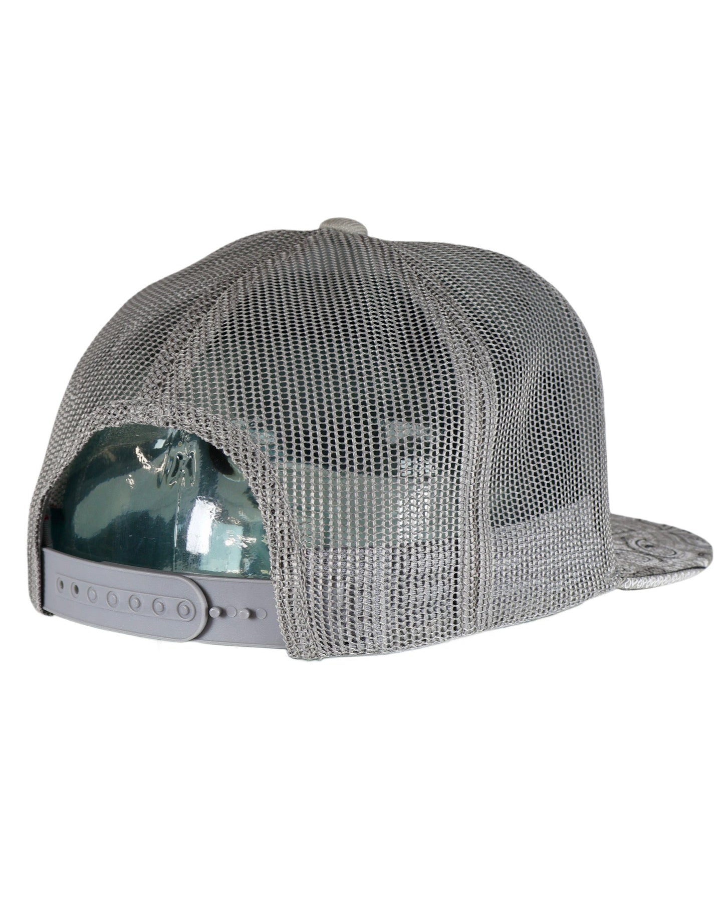 Gray Bandana Bill Snapback