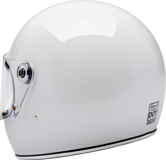 BILTWELL Gringo S Helmet - Gloss White - Large 1003-102-504