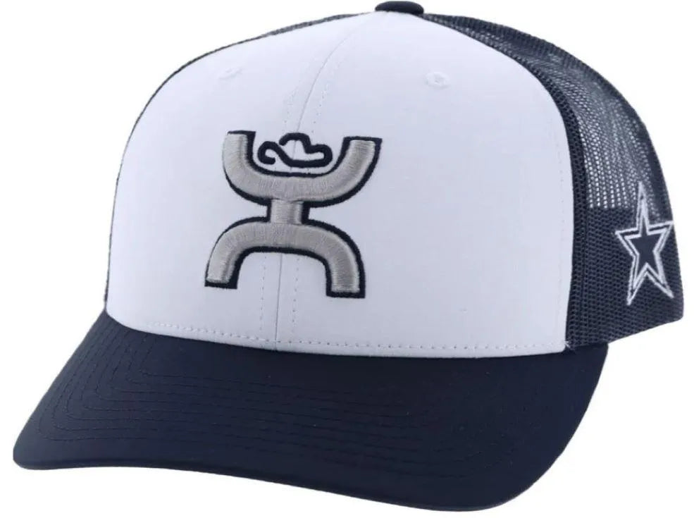 HOOey NFL Dallas Cowboys (Navy/White) - Trucker Cap