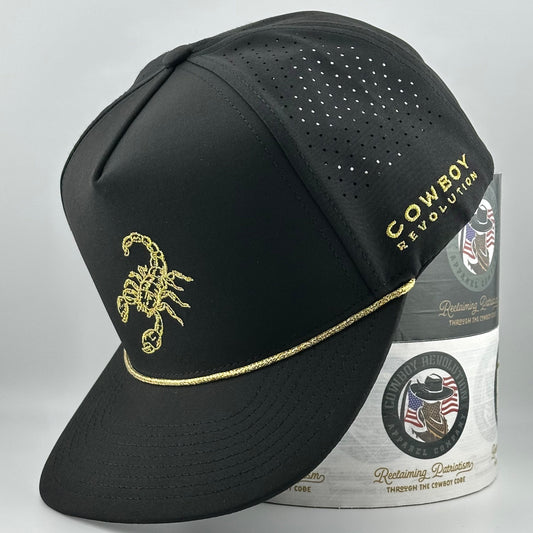 "Golden Scorpion" Performance Rope Hat