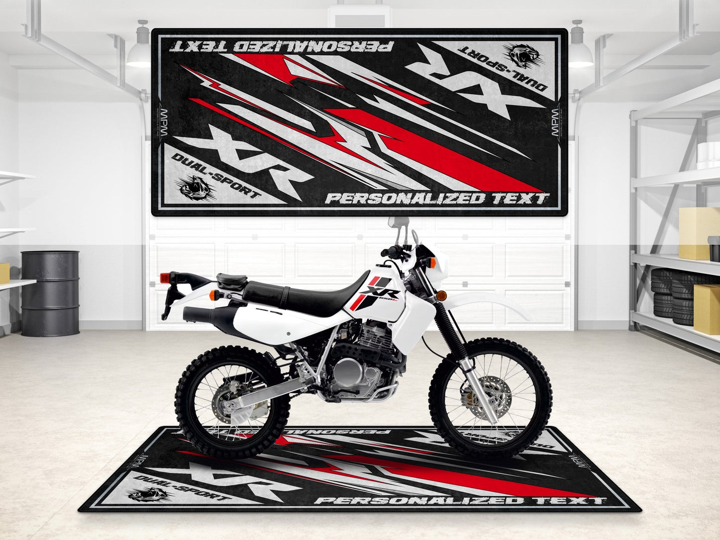 MPM Motorcycle Mat for Honda XR - MM7456