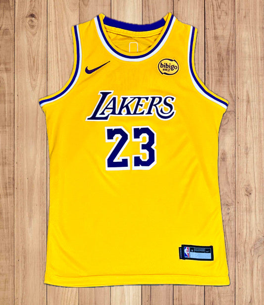 LeBron James 23 Kids Youth Los Angeles Lakers  Nike Basketball Jersey