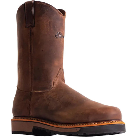 Silverado by Abilene Joe 10" (Steel Toe) - Dual Density Sole Leather Cowboy Boots