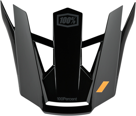 100% Aircraft 2 Visor - Black 89012-00001