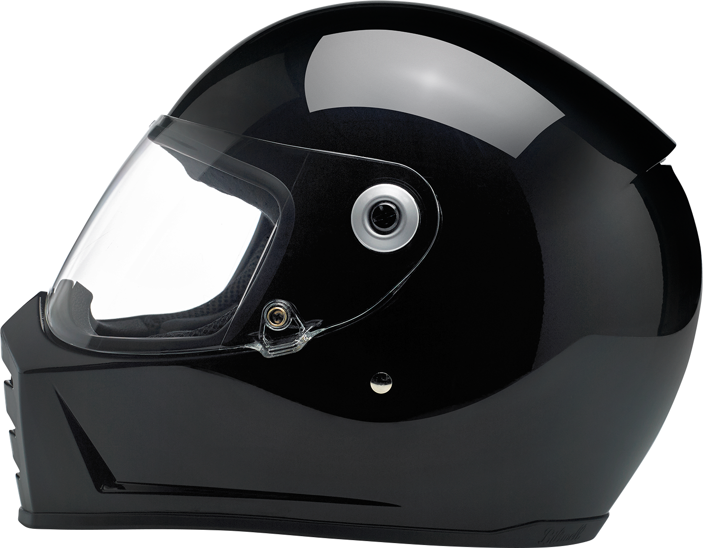 BILTWELL Lane Splitter Helmet - Gloss Black - Medium 1004-101-103