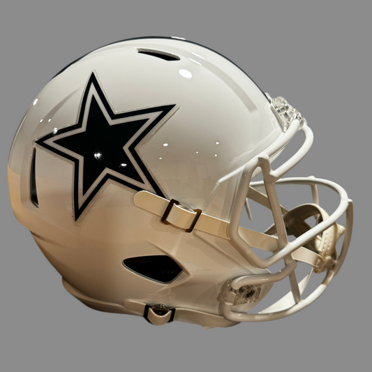 Dallas Cowboys Full Size Speed Replica Football Helmet Alternate 2022 - NFL