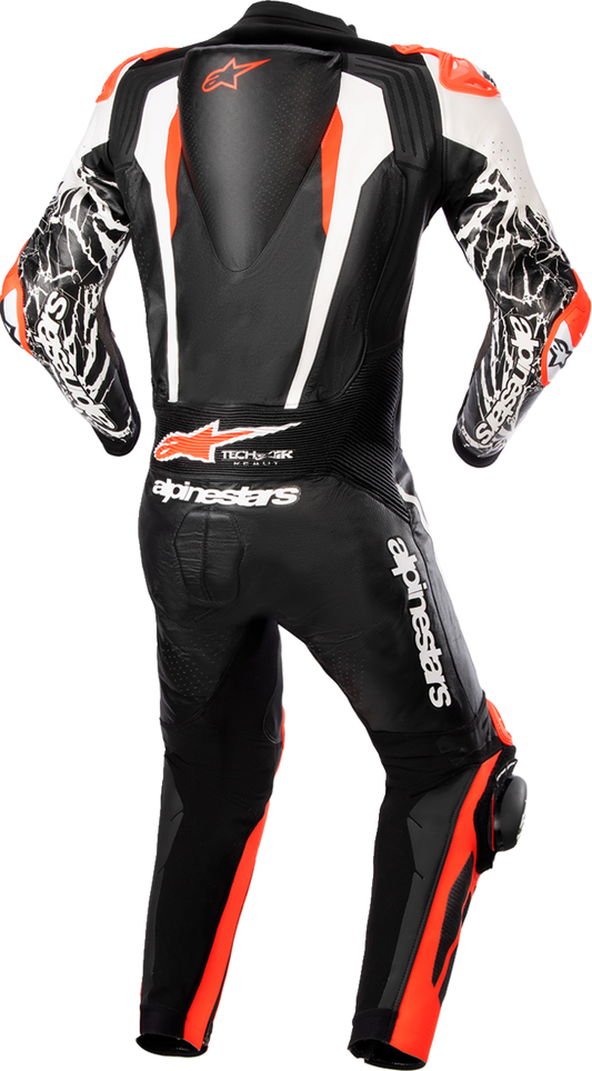 ALPINESTARS Racing Absolute v2 Leather Suit - Black/White/Red - US 40 / EU 50 3156323123150
