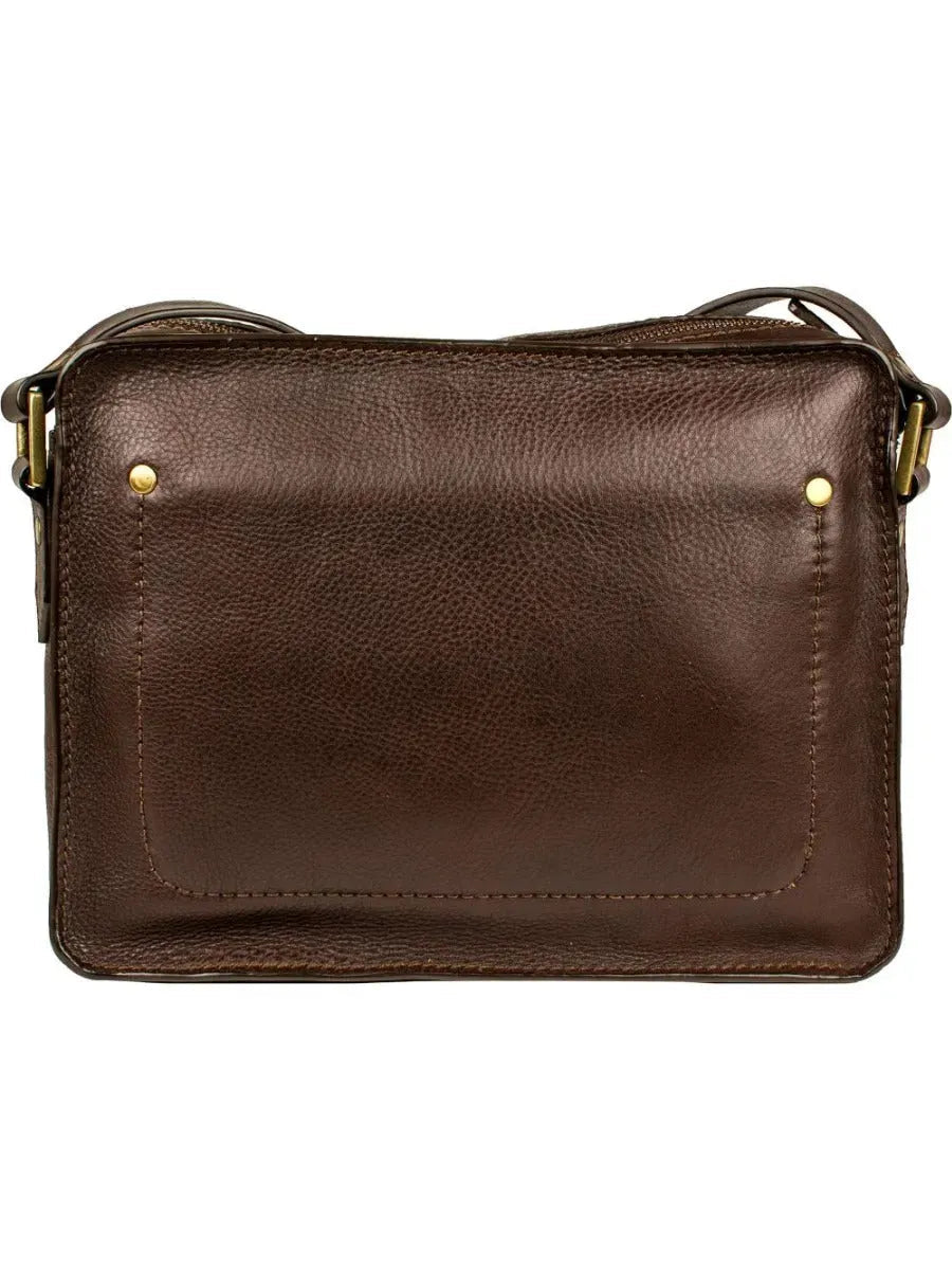 Scully Trendy Trekker - Leather Messenger Bag