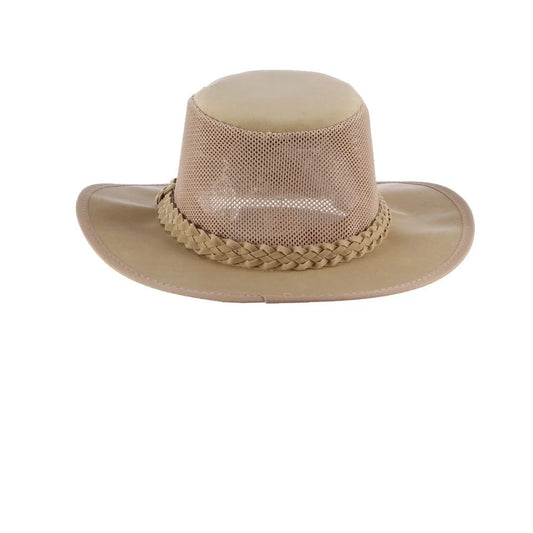 Dorfman Pacific Seabreeze - UPF 50+ Canvas Australian Hat