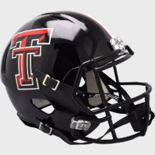 Texas Tech Red Raiders Full Size Speed Replica Football Helmet 2024- NCAA