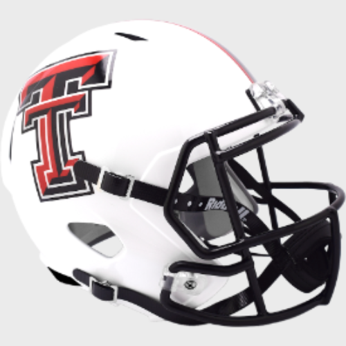 Texas Tech Red Raiders Full Size  Speed Replica Football Helmet 2024- NCAA
