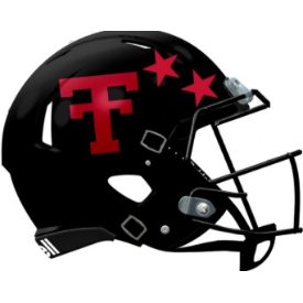Texas Tech Red Raiders Full Size Authentic Speed Football Helmet 100 Year- NCAA
