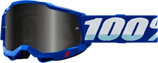 100% Accuri 2 Sand Goggles - Blue - Smoke 50020-00002