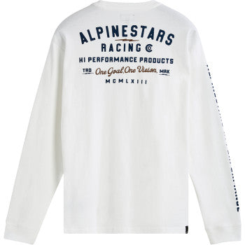 ALPINESTARS REP Long-Sleeve T-Shirt - White - XL 12337140020XL