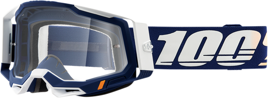 100% Racecraft 2 Goggles - Concordia - Clear 50121-101-07