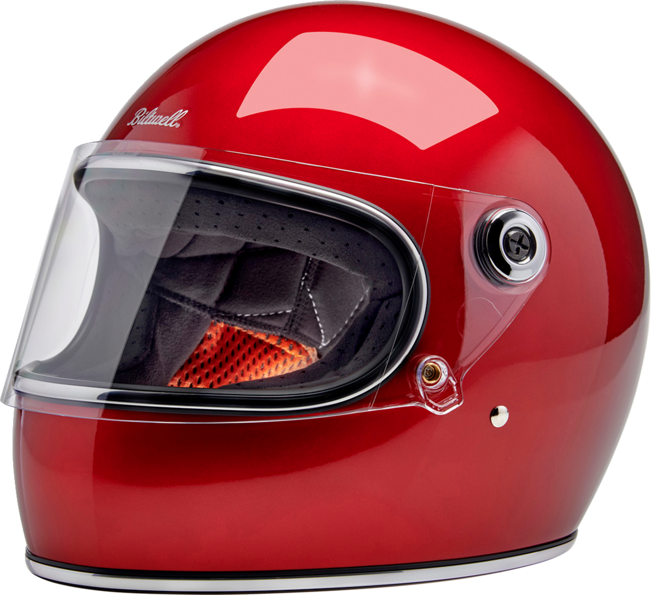 BILTWELL Gringo S Helmet - Metallic Cherry Red - Large 1003-351-504