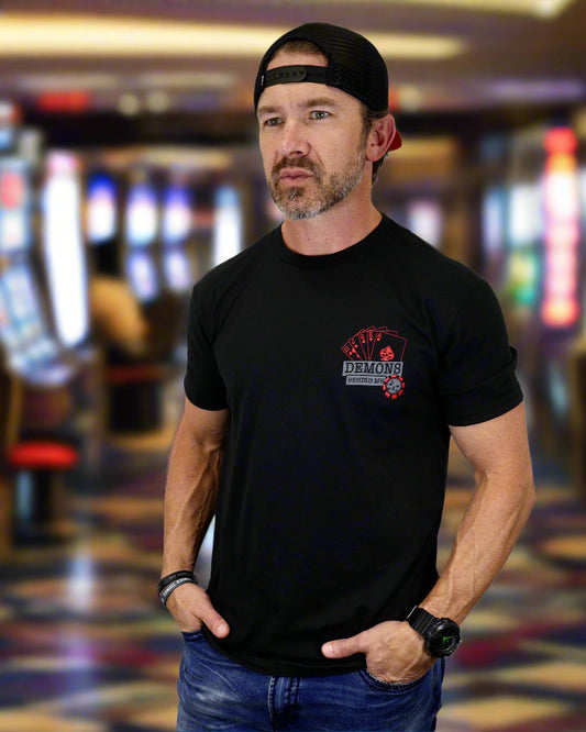 NEW! The "Gambler" Black Tee