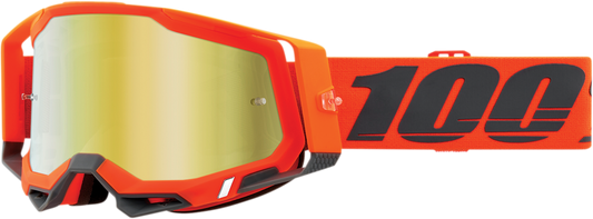100% Racecraft 2 Goggles - Kerv - Gold Mirror 50121-259-13