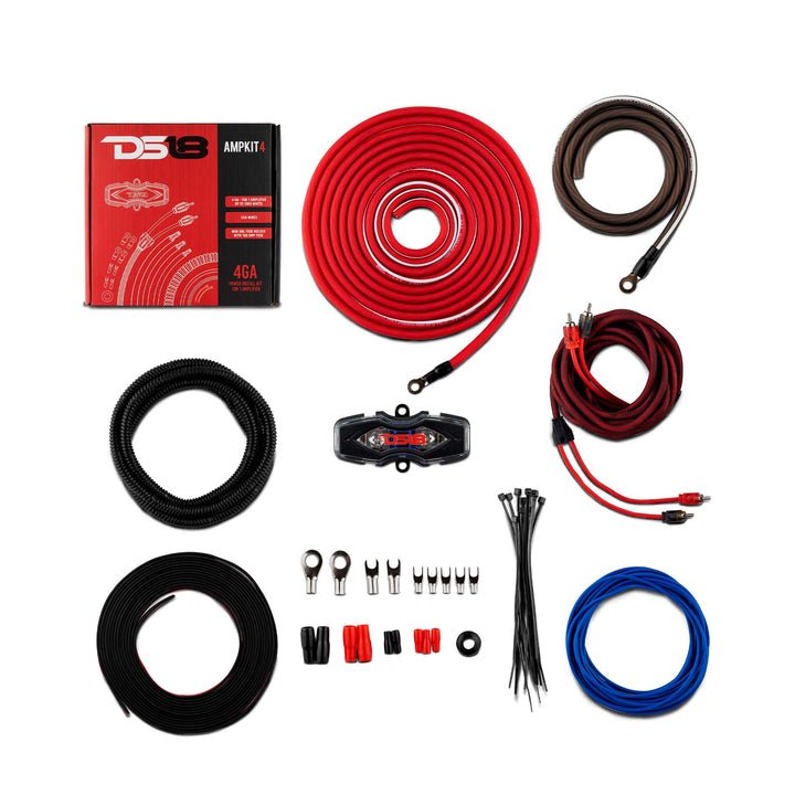 DS18 2014-2018 Toyota RAV4 Front and Back Doors Speakers Best Upgrade/Replacement Package 1600 Watts