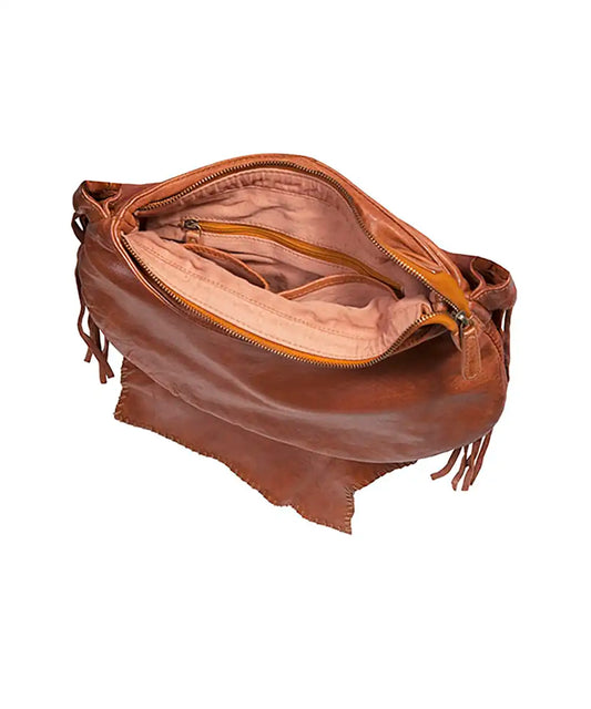 Scully Canyon Muse Leather Saddle Bag - Women's Handbag