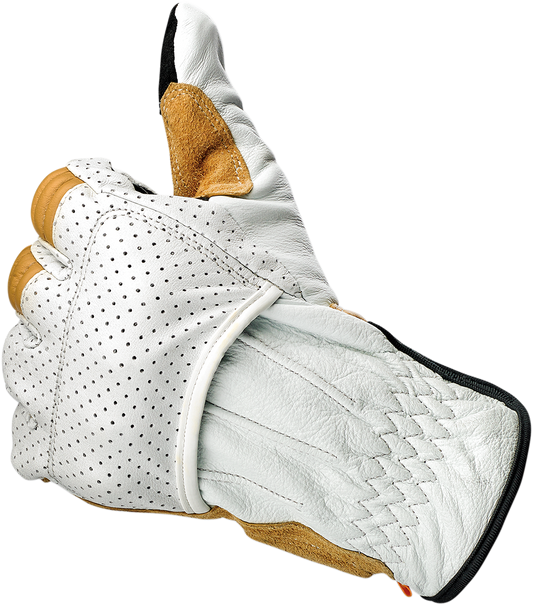 BILTWELL Borrego Gloves - Cement - Medium 1506-0409-303