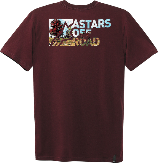 ALPINESTARS Painted T-Shirt - Maroon - XL 1232-72224838XL