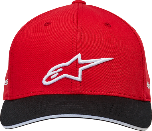 ALPINESTARS Rostrum Hat - Red/Black - One Size 1232810003010OS