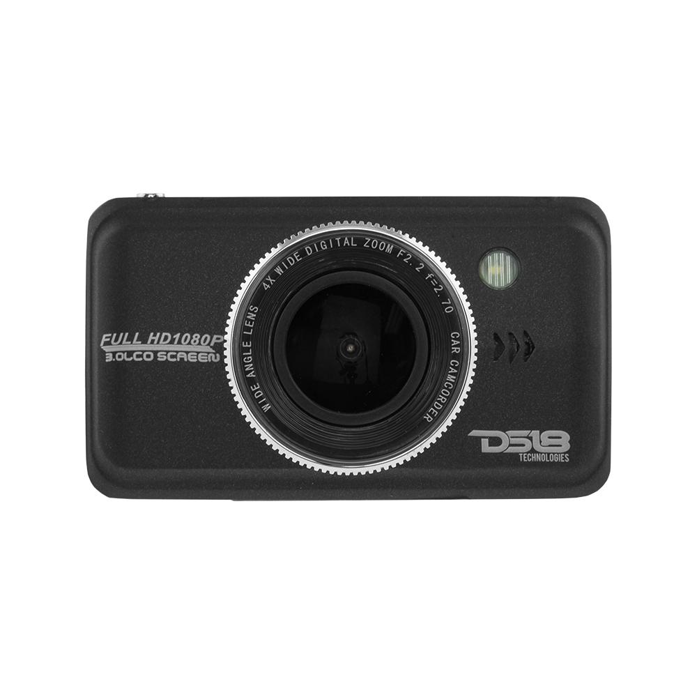 DS18 BLACK BOX Dash Cam Recorder 1080p, Full HD with G-Sensor