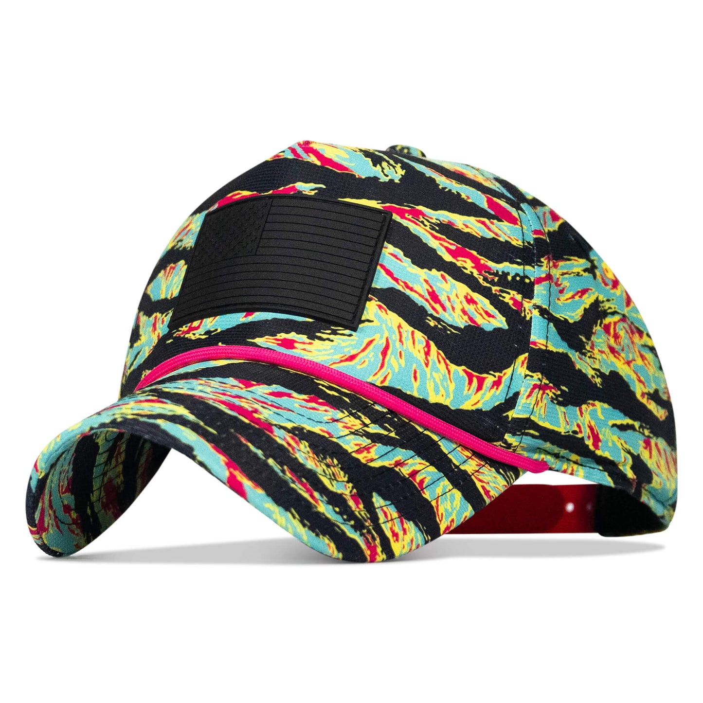 American Flag PVC Patch Waterproof Weekender Snapback