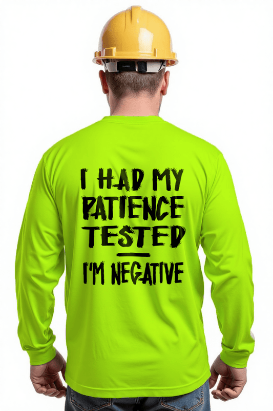 Patience - Safety Yellow T-Shirt