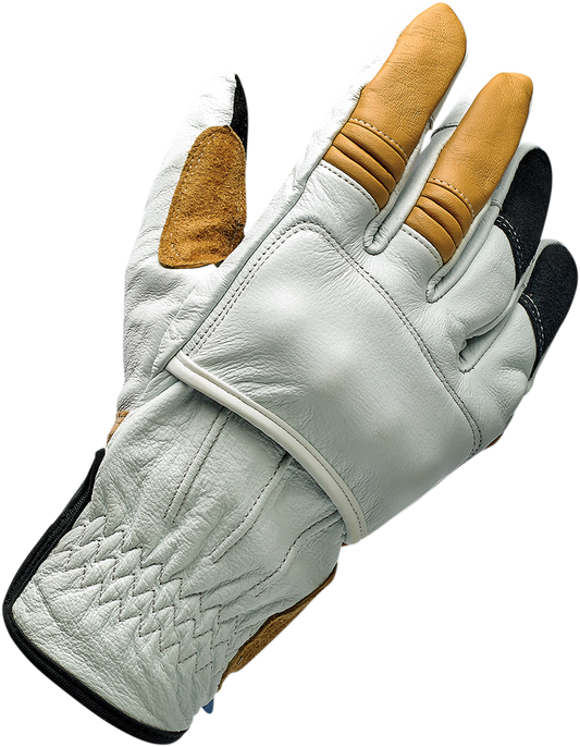 BILTWELL Belden Gloves - Cement - Large 1505-0409-304