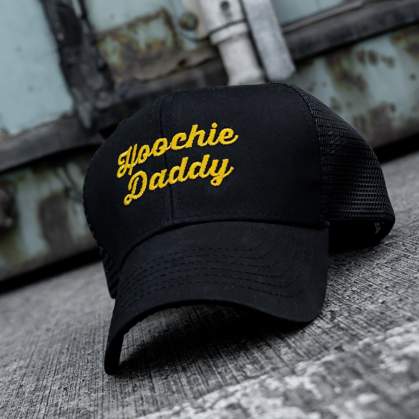 Hoochie Daddy Script Snapback Hat