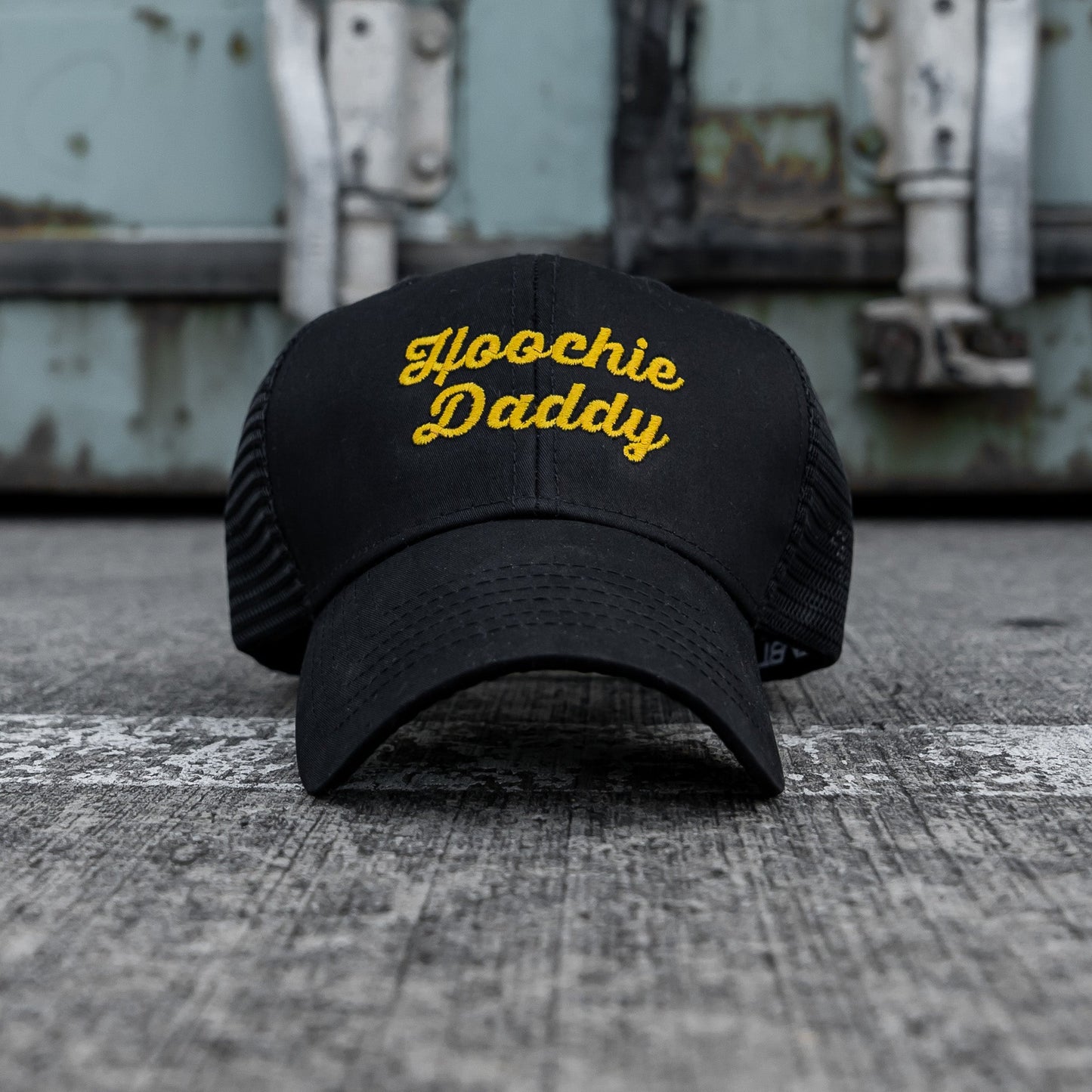 Hoochie Daddy Script Snapback Hat
